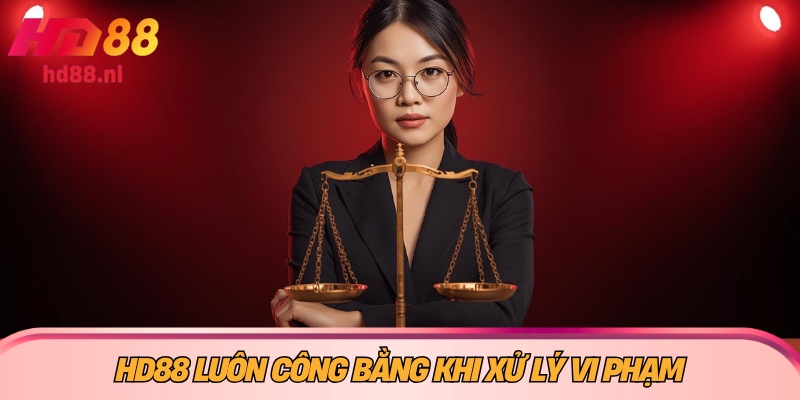 HD88 HD88 luôn công bằng khi xử lý vi phạm